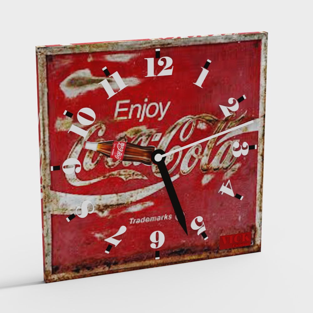 coca+cola+clock