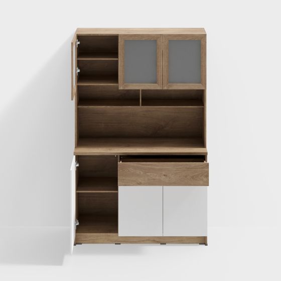 ELENA KC 120 - WAHANA ティーク & ホワイト オープン 1