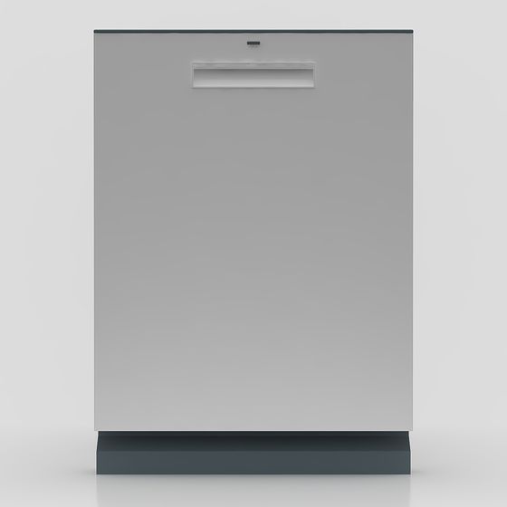 Minimalist Dishwasher 3D model for Modern Home Design