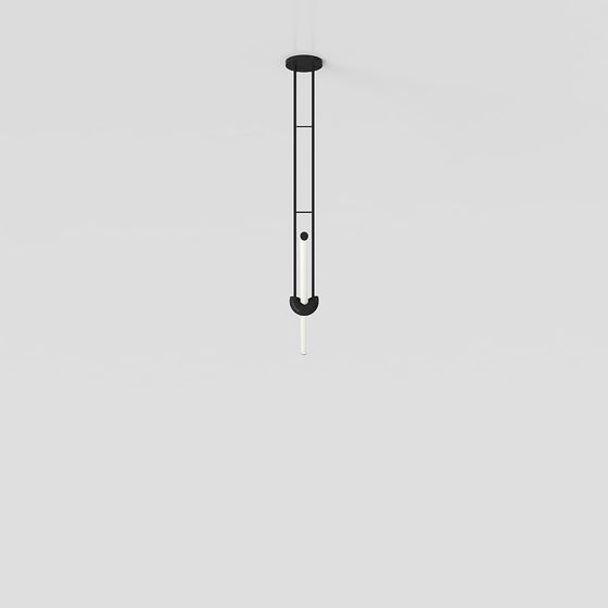 Modern Suspended Light 3D model