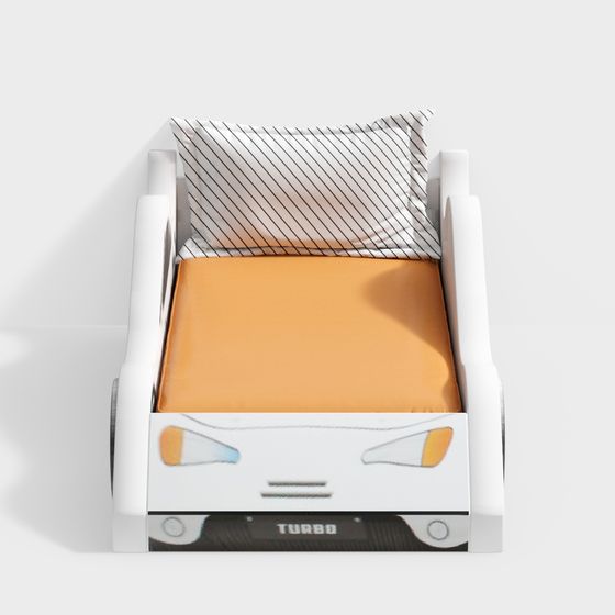Turbo Car Bed 3D model
