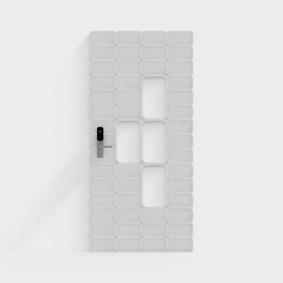 Modular Door 3D Model