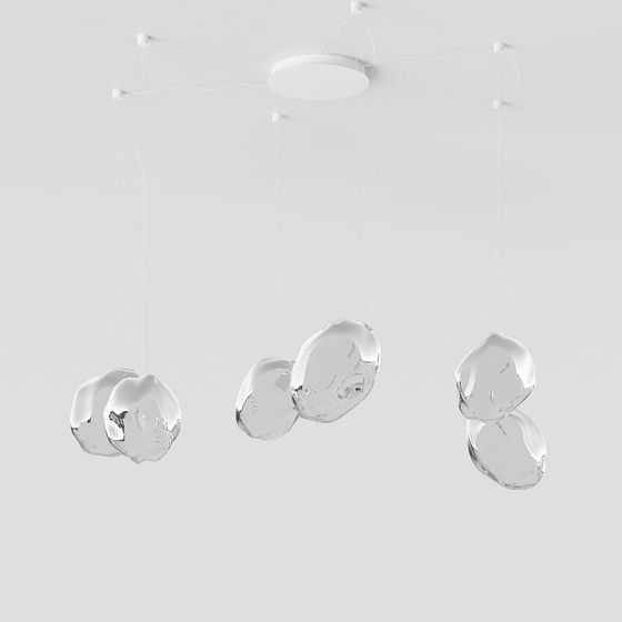 Crystal Chandelier 3D model