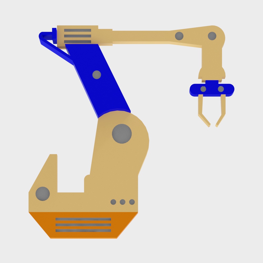 bàn tay robo bên trái