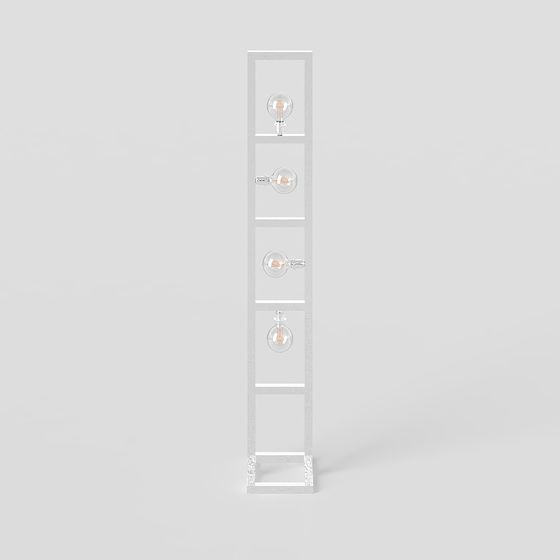 Industrial Style Lamp 3D model for Creative Spaces