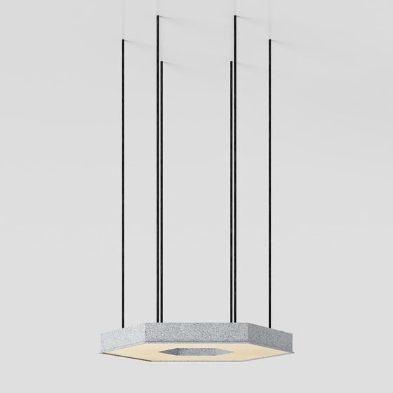 Suspended Light 3D Model