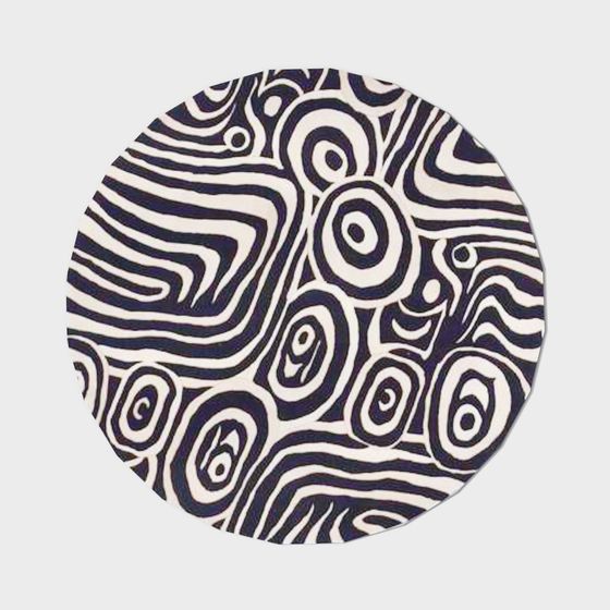 Abstract Swirl Carpet 3D model for Creative Spaces