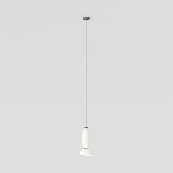 Elegant Low-Poly Pendant Light 3D model