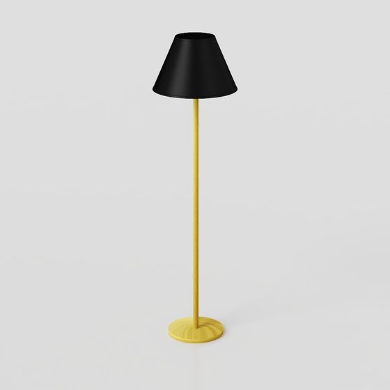 Urban Light Poetry Floor Lamp 3D model for Modern Spaces
