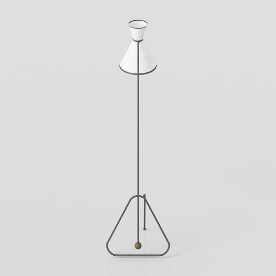Cone Floor Lamp 3D model