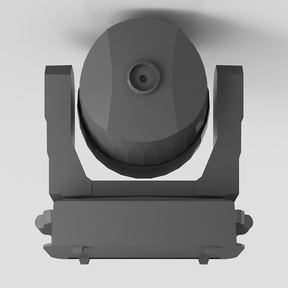 Industrial Spotlight 3D model