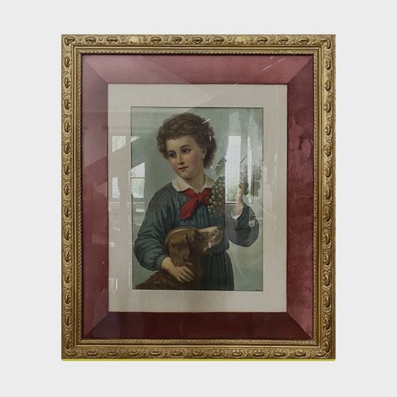 Nostalgic Portrait 3D Model for Elegant Design