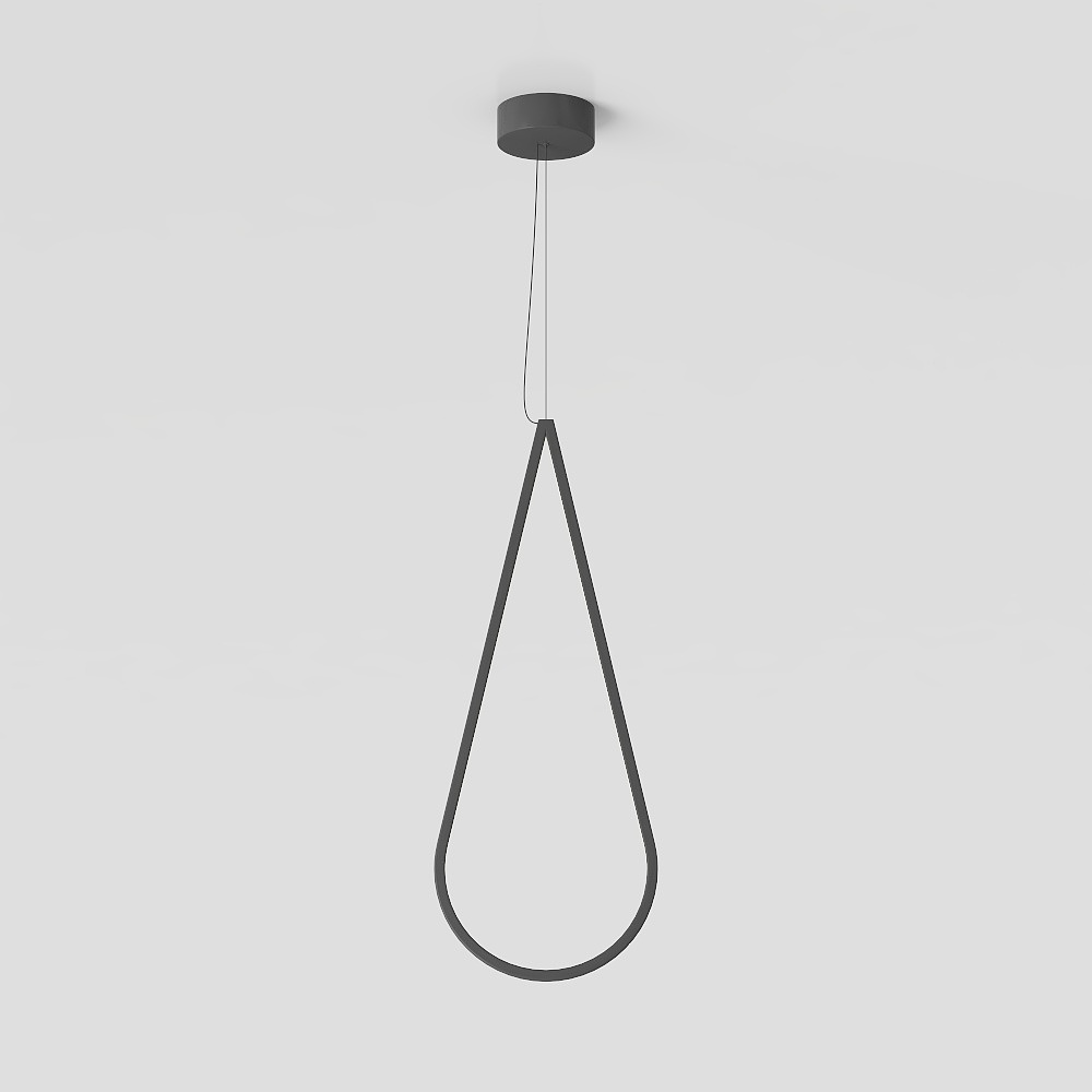 Modern Minimalist Chandelier 3D model