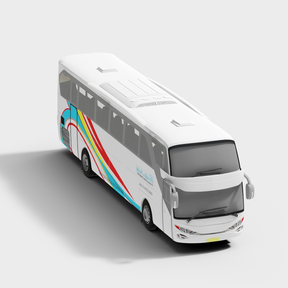 Urban Express Bus 3D model