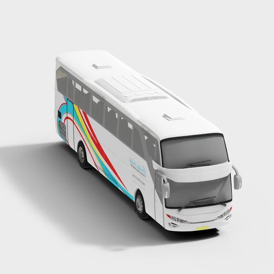 Urban Express Bus 3D model