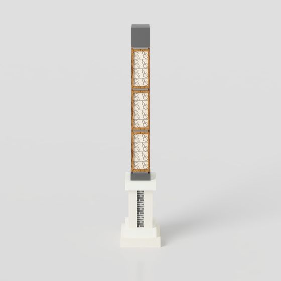 Urban Tower 3D model