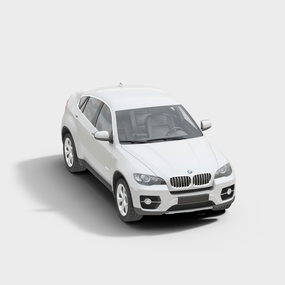 High-Detail BMW X6 SUV 3D model