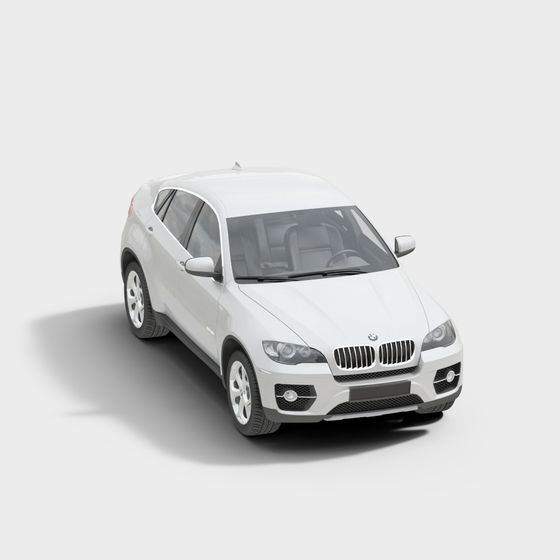 High-Detail BMW X6 SUV 3D model
