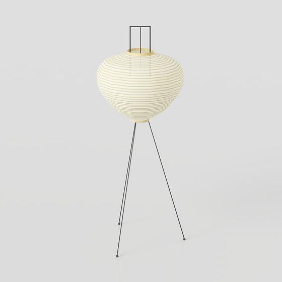 Sleek Floor Lamp 3D model