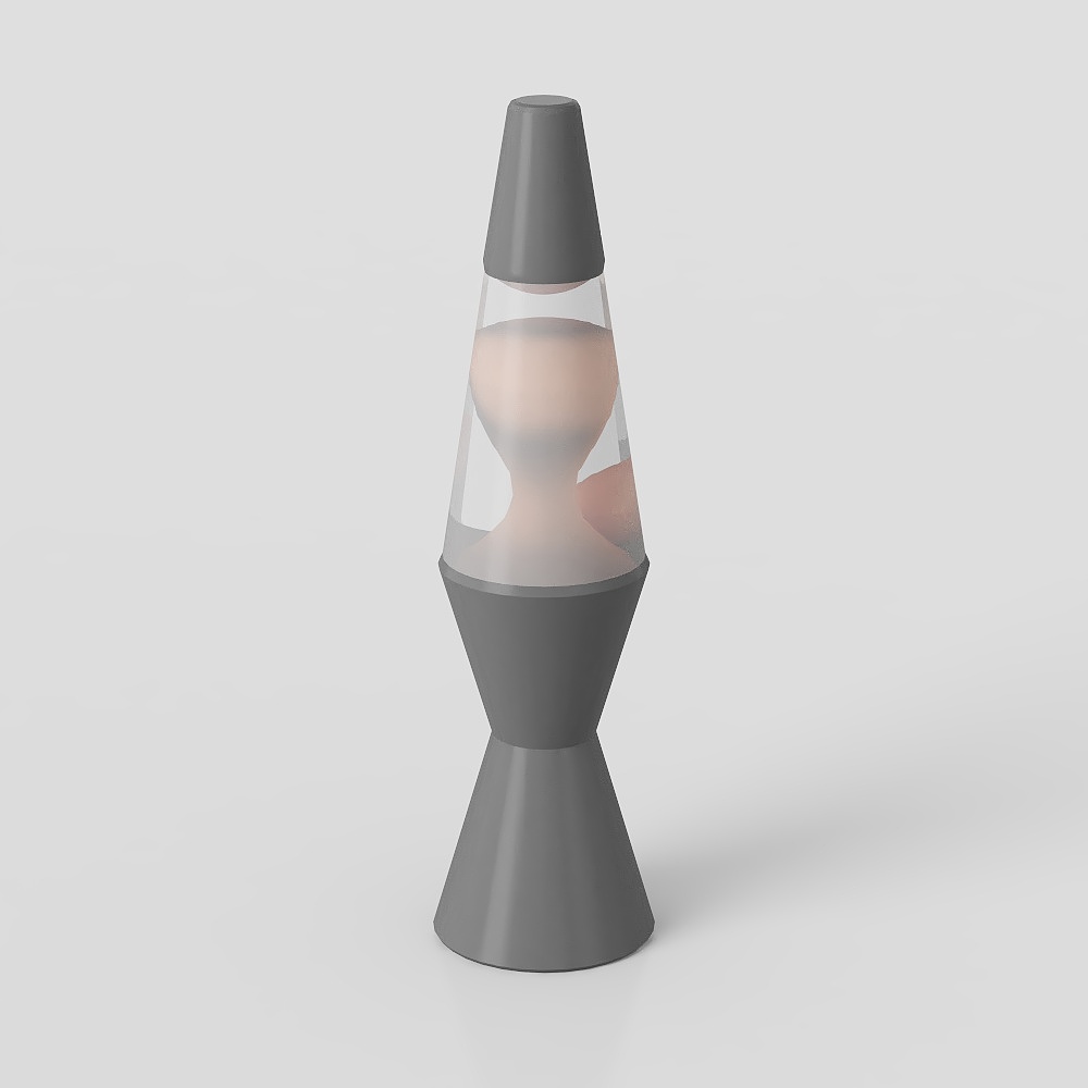 Stylish Lava Lamp 3D model for Modern Design
