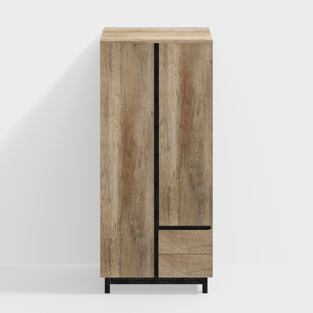 LUNA LONDON LP 2P - 峽谷橡木 - 黑色