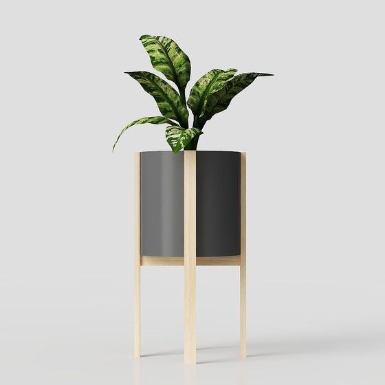 Urban Oasis Planter 3D model