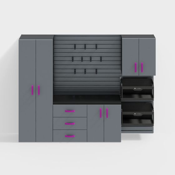 Urban Storage Cabinet 3D model