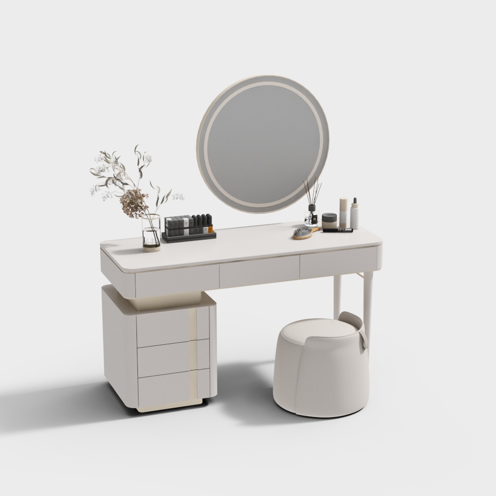 Dressing Cabinet with Mirror