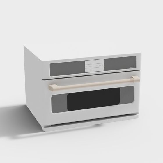 Minimalist Oven 3D model for Modern Interiors