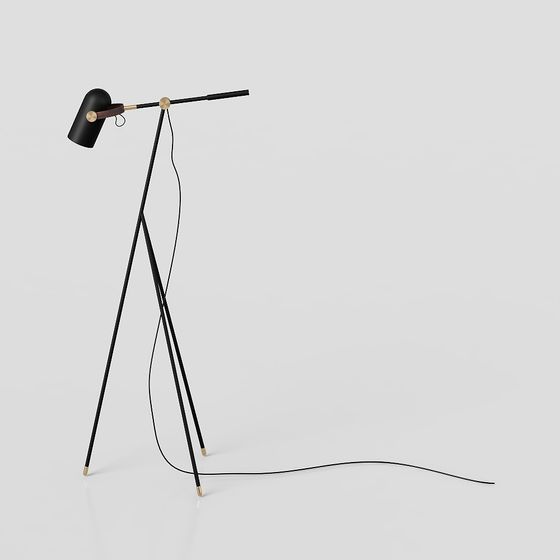 Tripod Floor Lamp 3D model