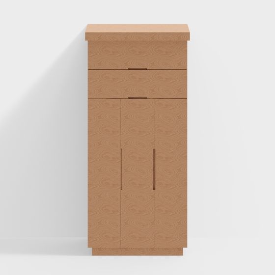 City Window Storage Cabinet 3D model for Modern Spaces