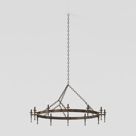 Vintage Pendant Lamp 3D model