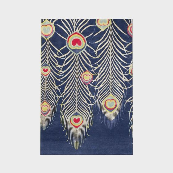 Peacock Feather Carpet 3D model