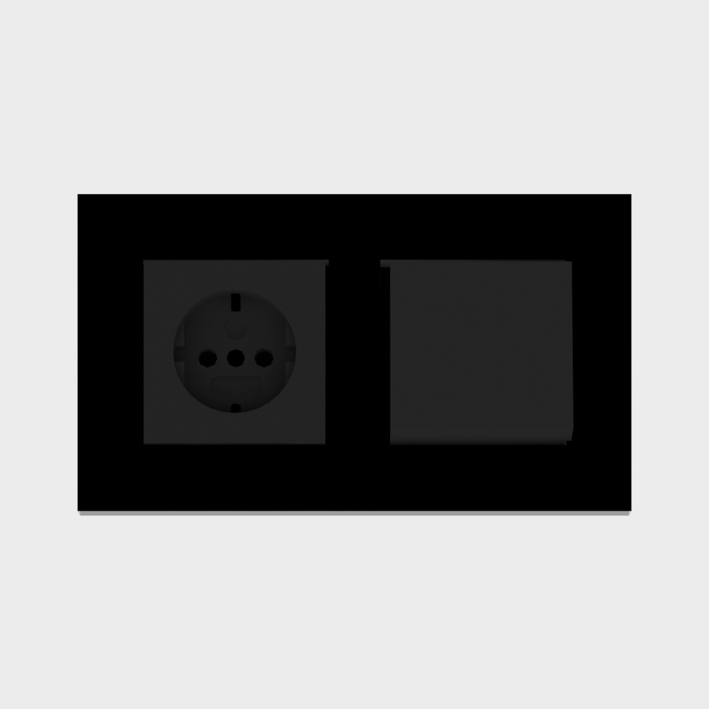 Gira - 2voud Enkele knop en WCD