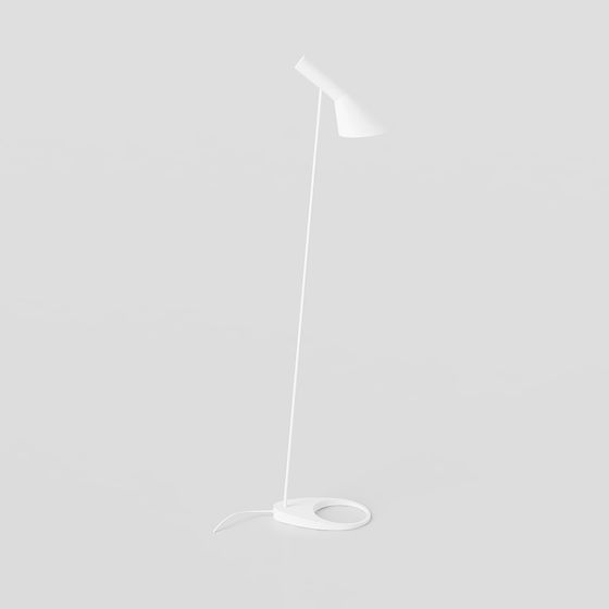 Minimalist Floor Lamp 3D model for Modern Spaces