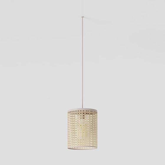 Stylish Low-Polygon Chandelier 3D Model for Modern Designs