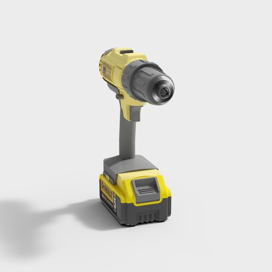 Dewalt Impact Drill 3D model