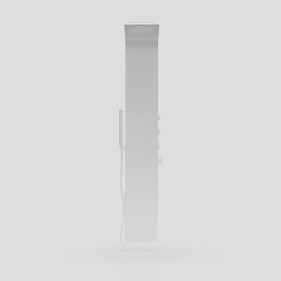 Sleek Low-Polygon Smart Speaker 3D Model