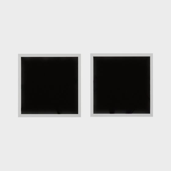 Elegant Double Window Frame 3D model for Modern Designs