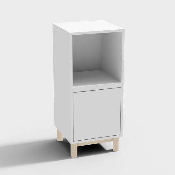 Minimalist Storage Unit 3D model