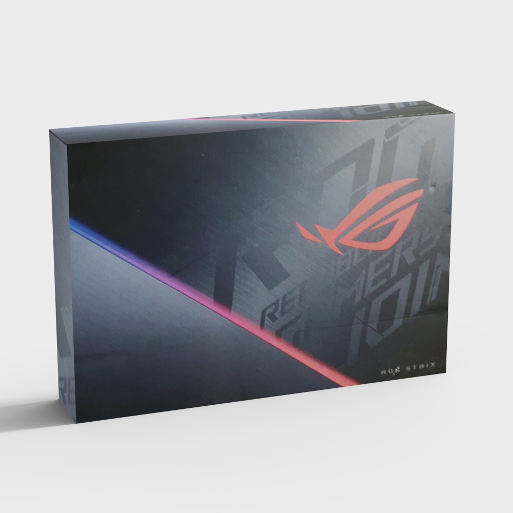 ROG Strix 3D model - Low Poly Design