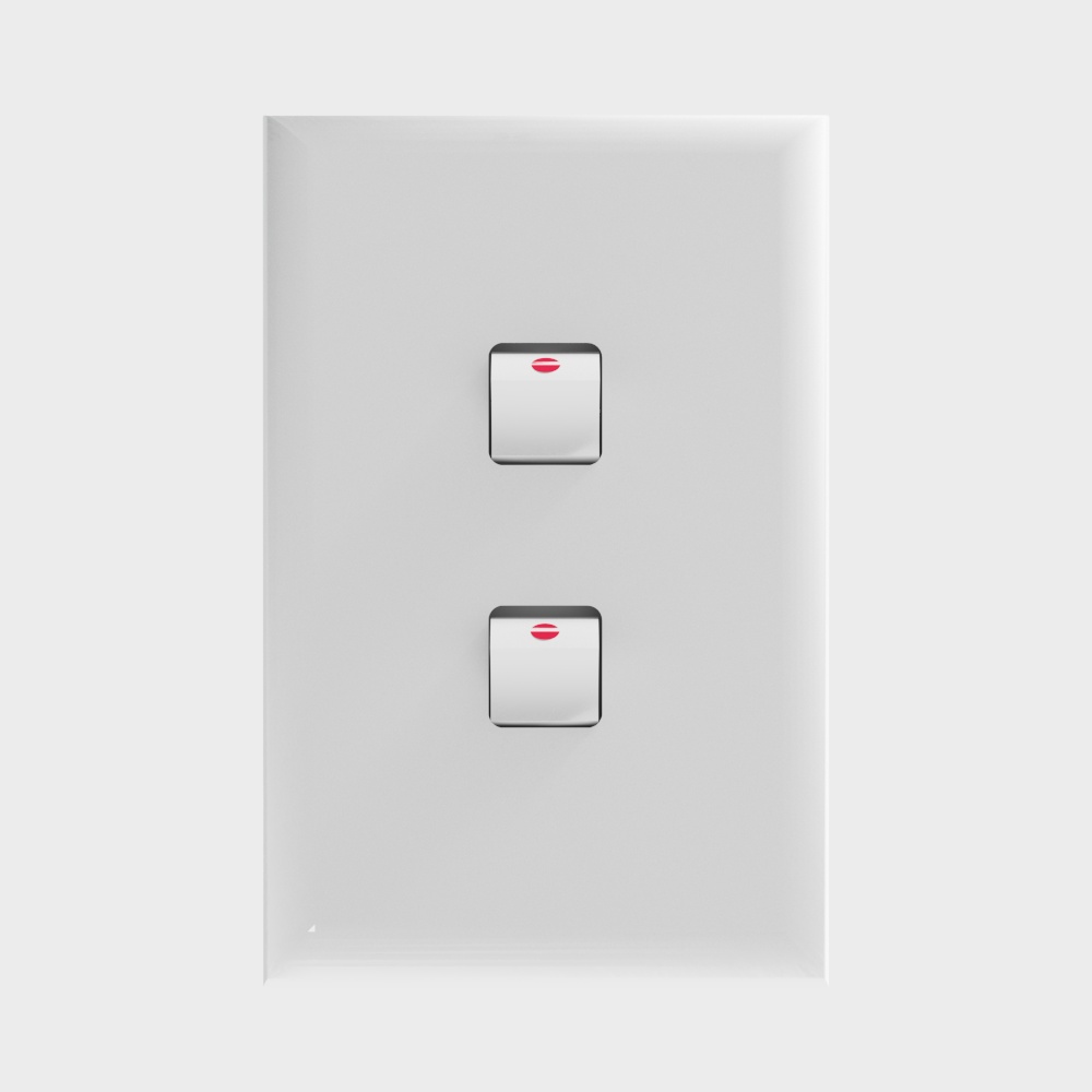 Công tắc đèn đôi HPM