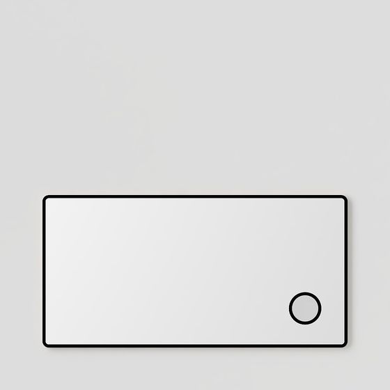 Minimalist Whiteboard 3D model