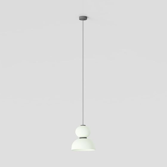 Elegant Suspension Light 3D model for Modern Spaces