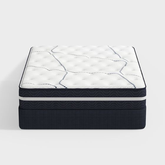 Elegant Mattress 3D model for Contemporary Interiors