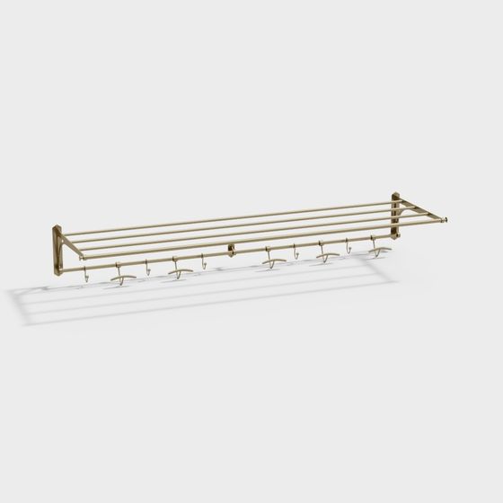 Elegant Minimalist Hanger 3D model
