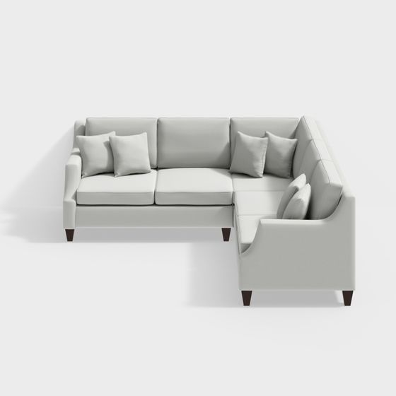 Urban Comfort Sofa 3D model