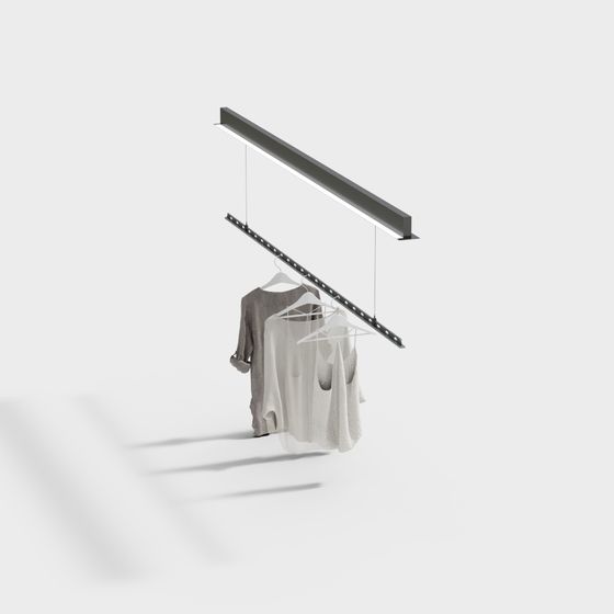 Minimalist Hanger 3D model