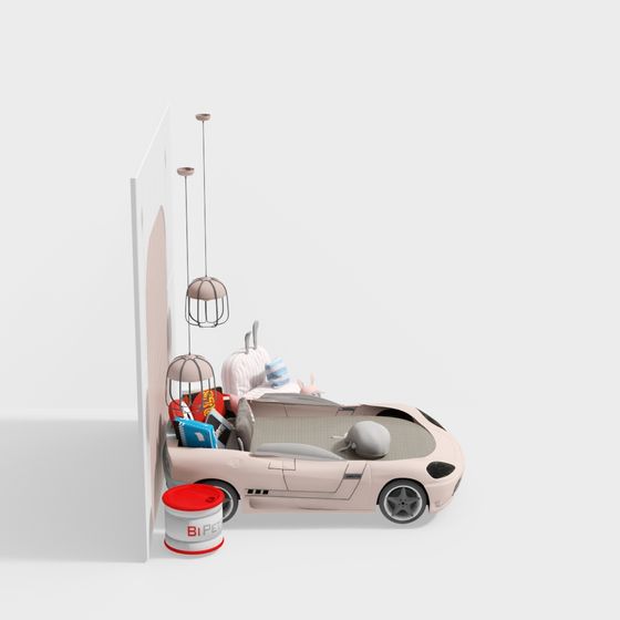 Urban Sports Car 3D model