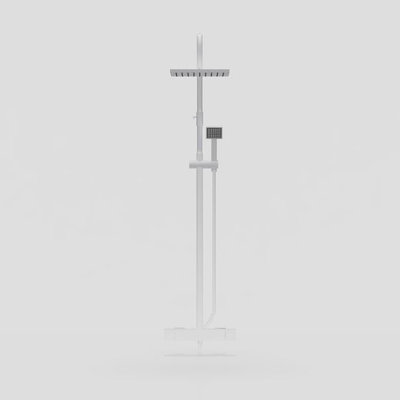 Stylish Shower System 3D model